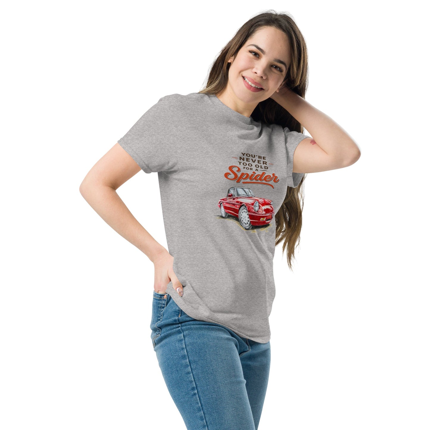 Maglietta Alfa Duetto | T shirt Stile Vintage per Appassionati Alfa Romeo