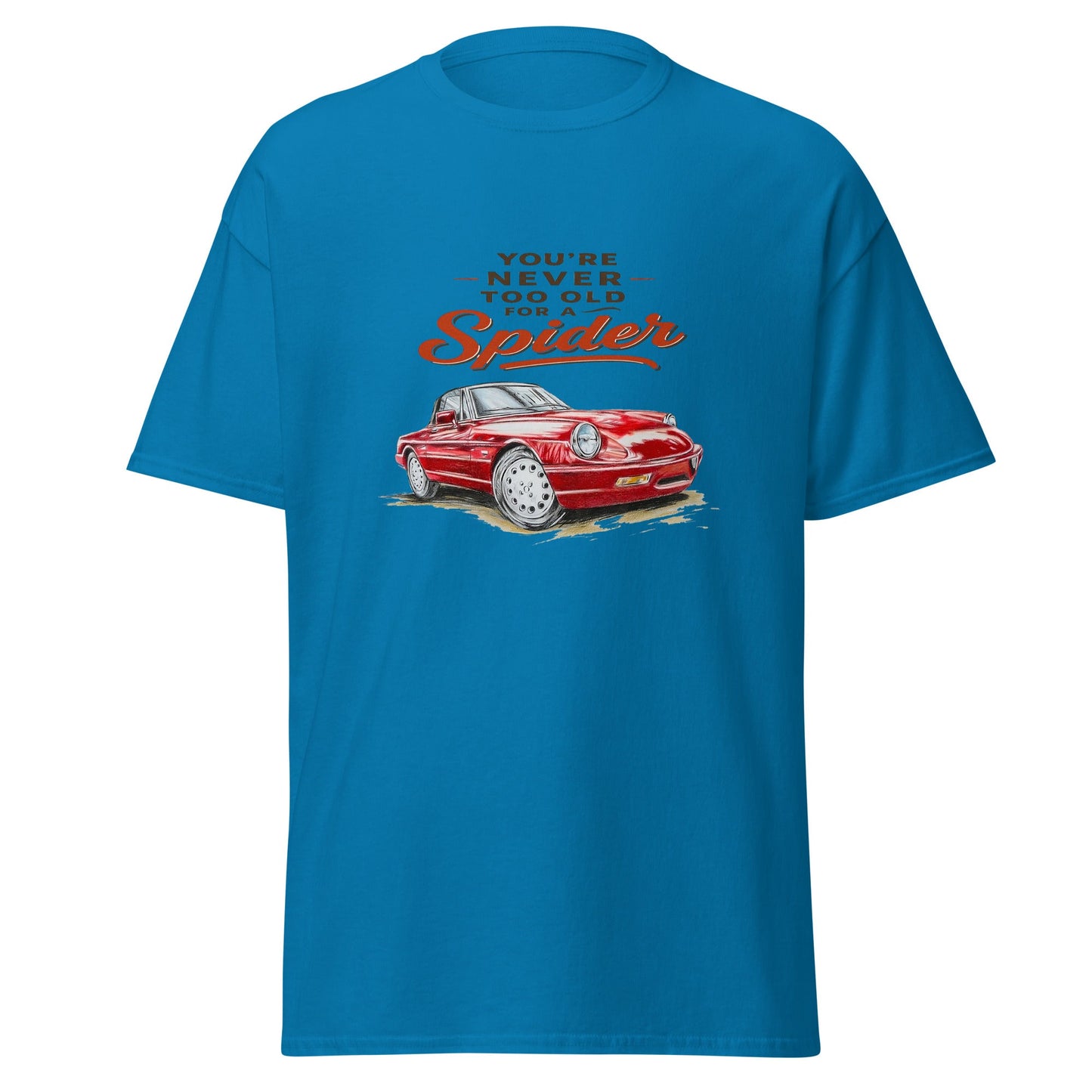 Maglietta Alfa Duetto | T shirt Stile Vintage per Appassionati Alfa Romeo