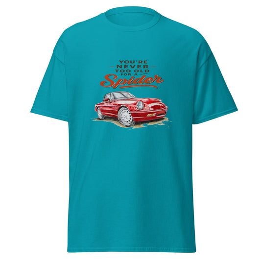 Maglietta Alfa Duetto | T shirt Stile Vintage per Appassionati Alfa Romeo