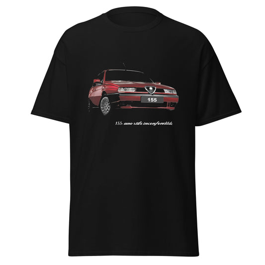 Maglietta Alfa Romeo 155 per veri tifosi – Stile sportivo e passione automobilistica