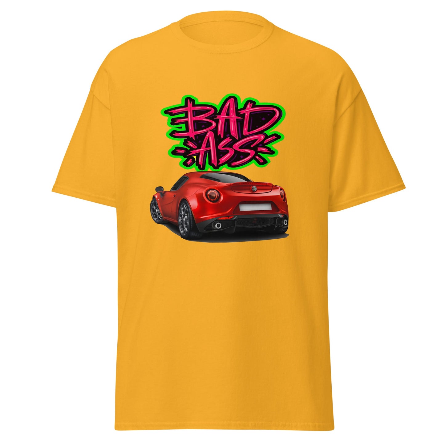 Maglietta Alfa Romeo 4C Bad Ass | T-shirt per Veri Appassionati