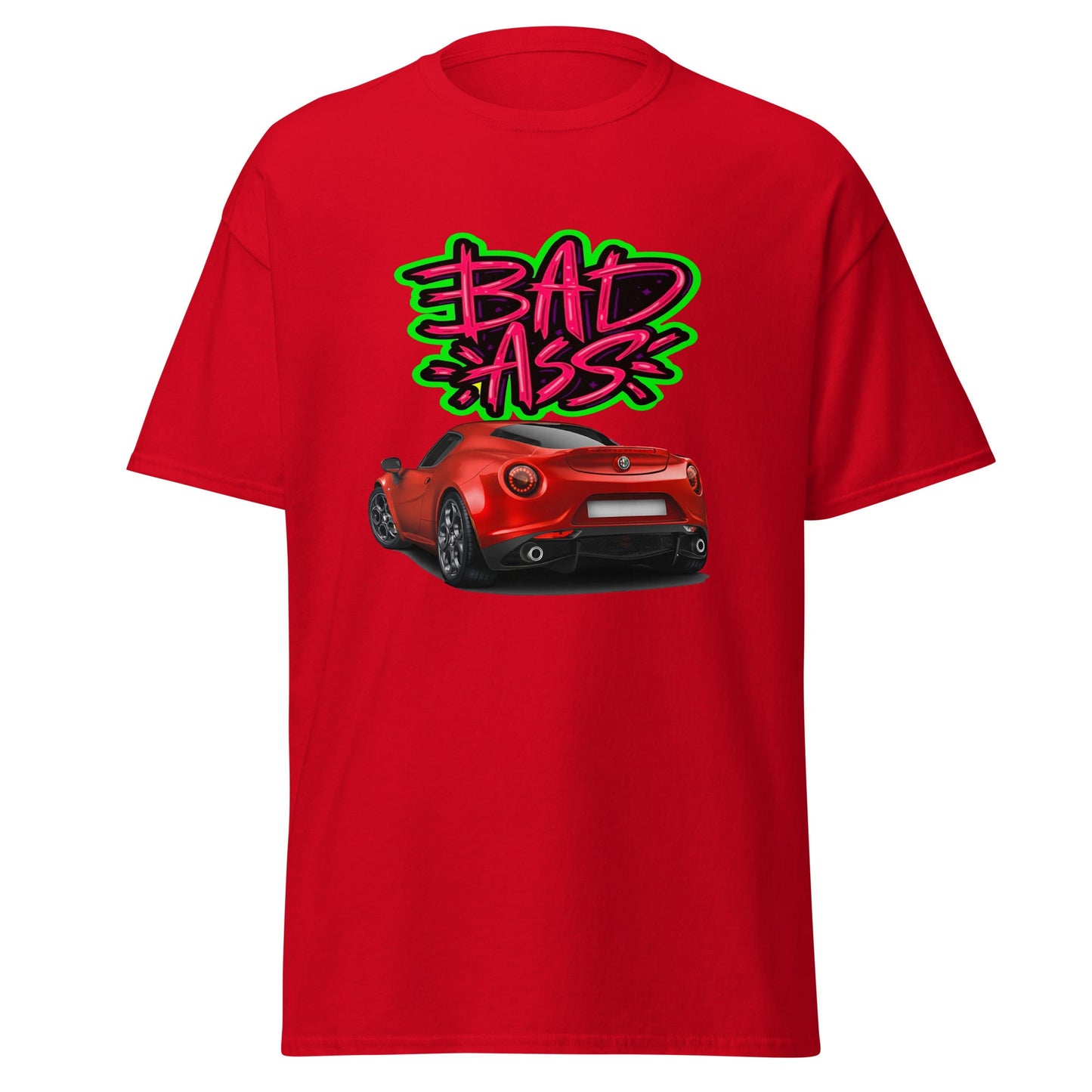 Maglietta Alfa Romeo 4C Bad Ass | T-shirt per Veri Appassionati