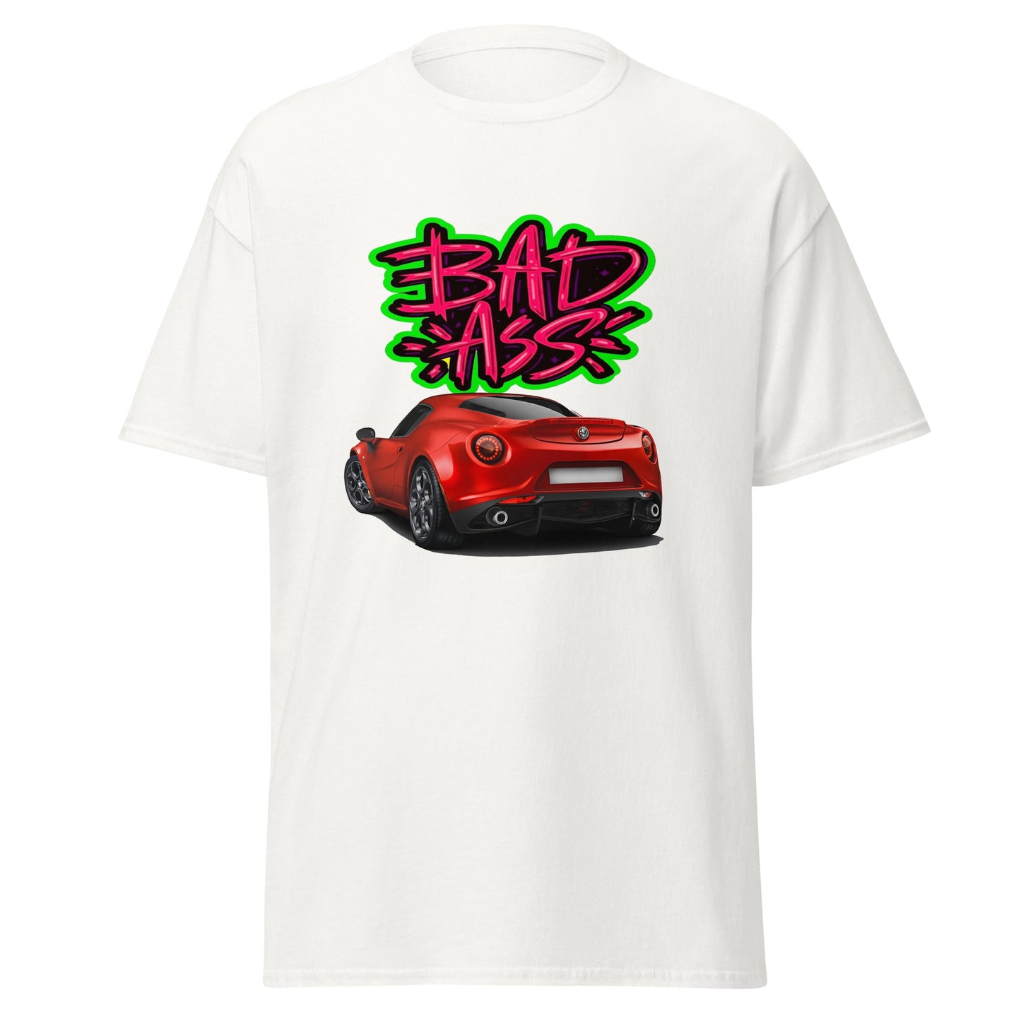 Maglietta Alfa Romeo 4C Bad Ass | T-shirt per Veri Appassionati