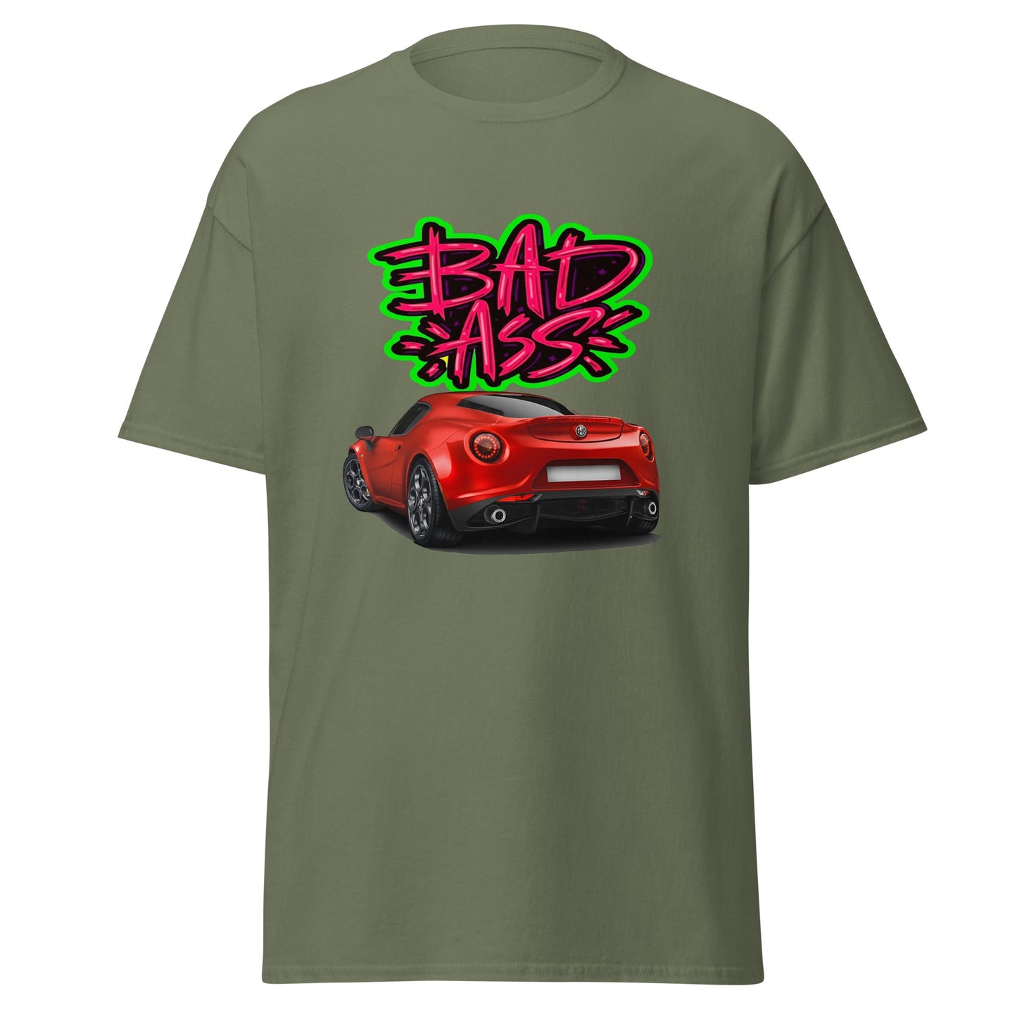 Maglietta Alfa Romeo 4C Bad Ass | T-shirt per Veri Appassionati