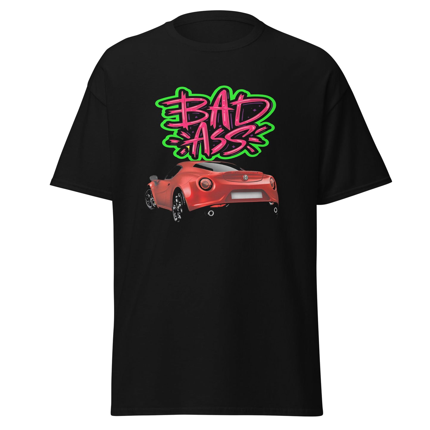 Maglietta Alfa Romeo 4C Bad Ass | T-shirt per Veri Appassionati