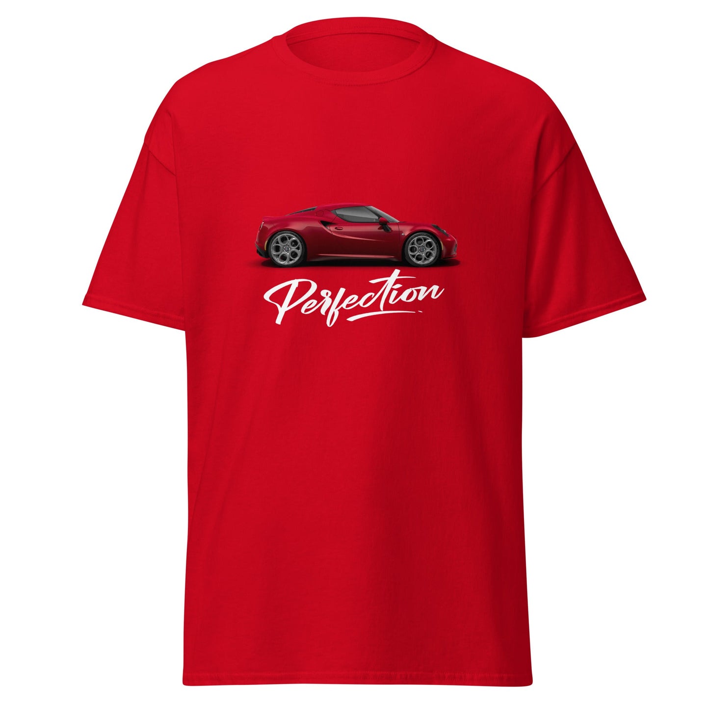 Maglietta Alfa Romeo 4C Perfection | T-shirt per Fan Appassionati