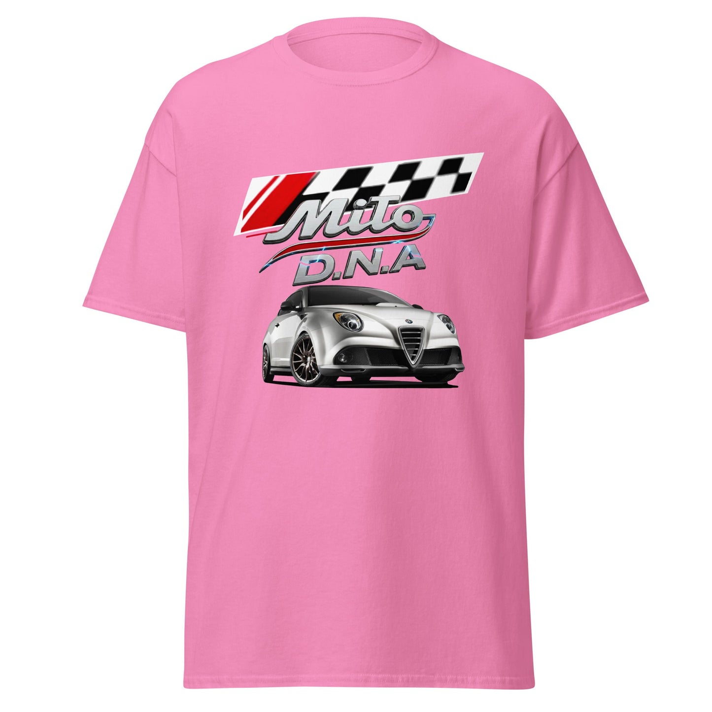 Maglietta Alfa Romeo Mito DNA | T-shirt dedicata ai fan della mitica berlina sportiva