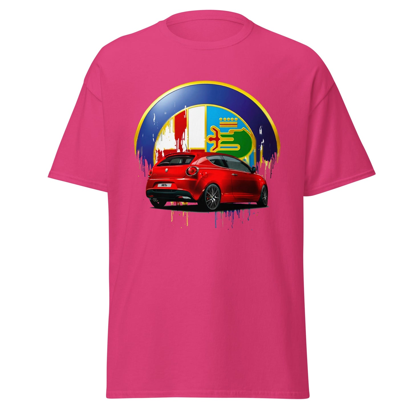 Maglietta Alfa Romeo MiTo - T-shirt per veri appassionati | Stampa artistica esclusiva