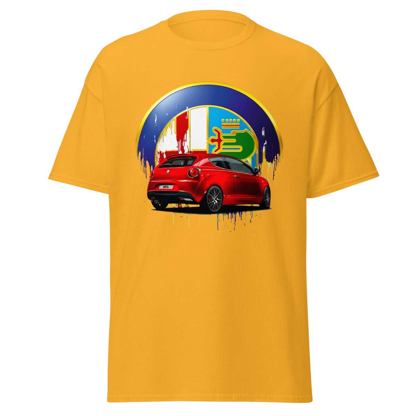 Maglietta Alfa Romeo MiTo - T-shirt per veri appassionati | Stampa artistica esclusiva