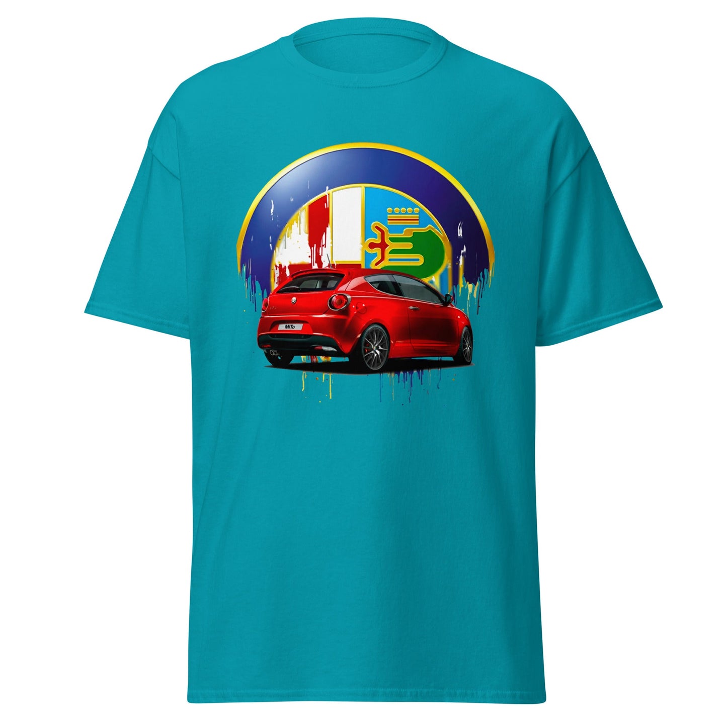 Maglietta Alfa Romeo MiTo - T-shirt per veri appassionati | Stampa artistica esclusiva