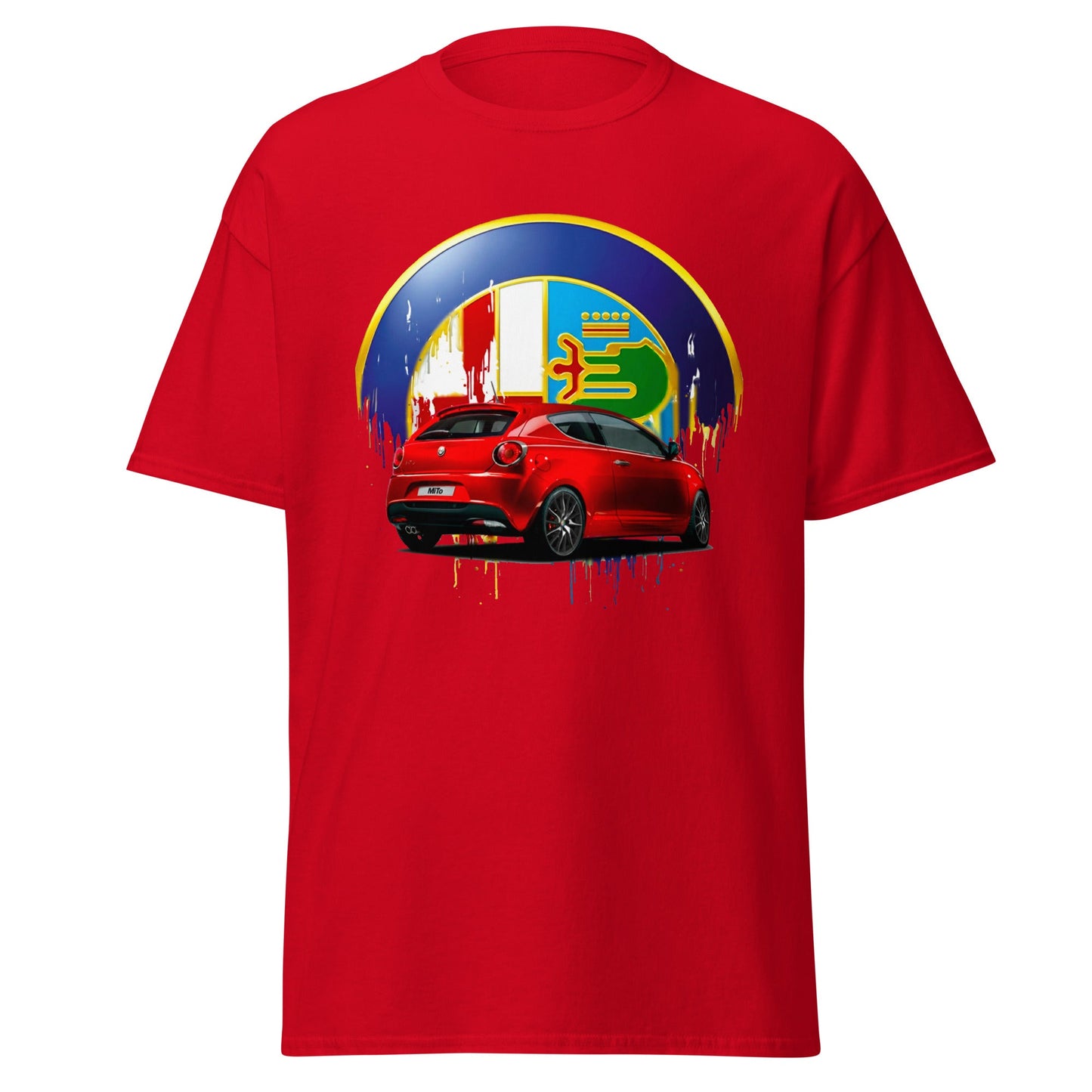 Maglietta Alfa Romeo MiTo - T-shirt per veri appassionati | Stampa artistica esclusiva