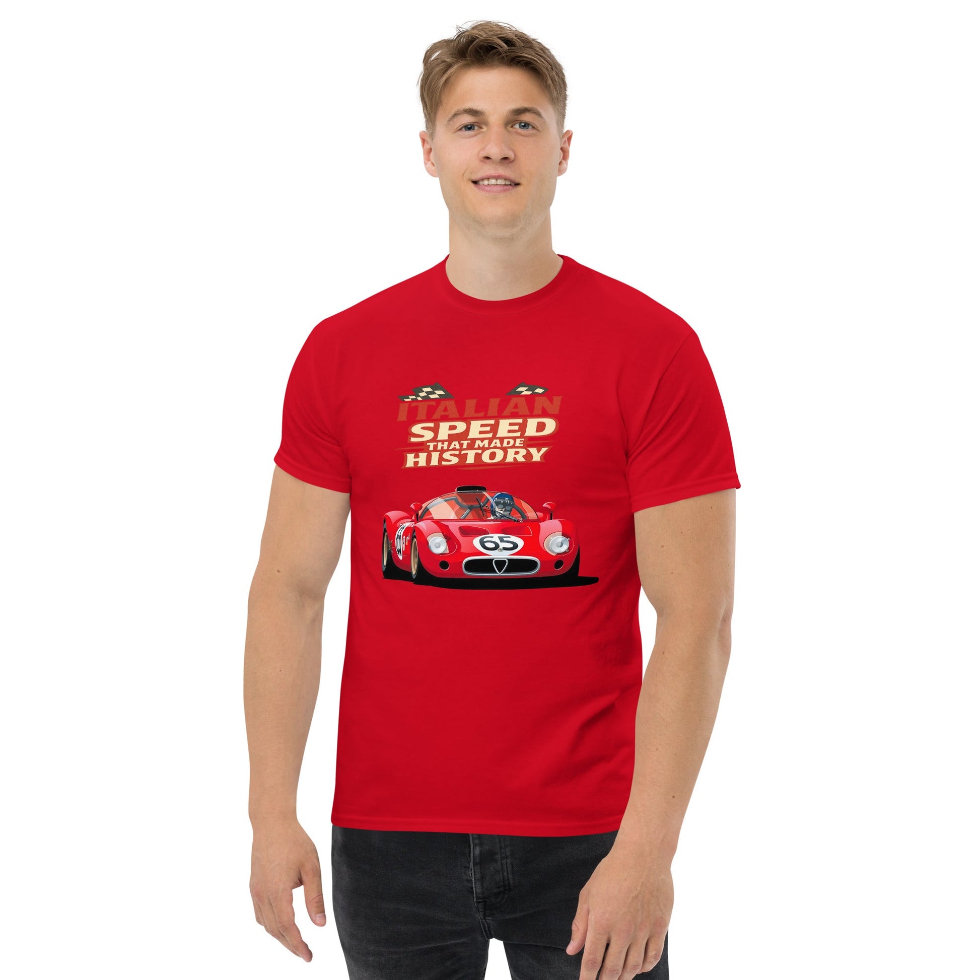 Maglietta Alfa Romeo Tipo 33 Stradale | T shirt Italian Speed Iconica