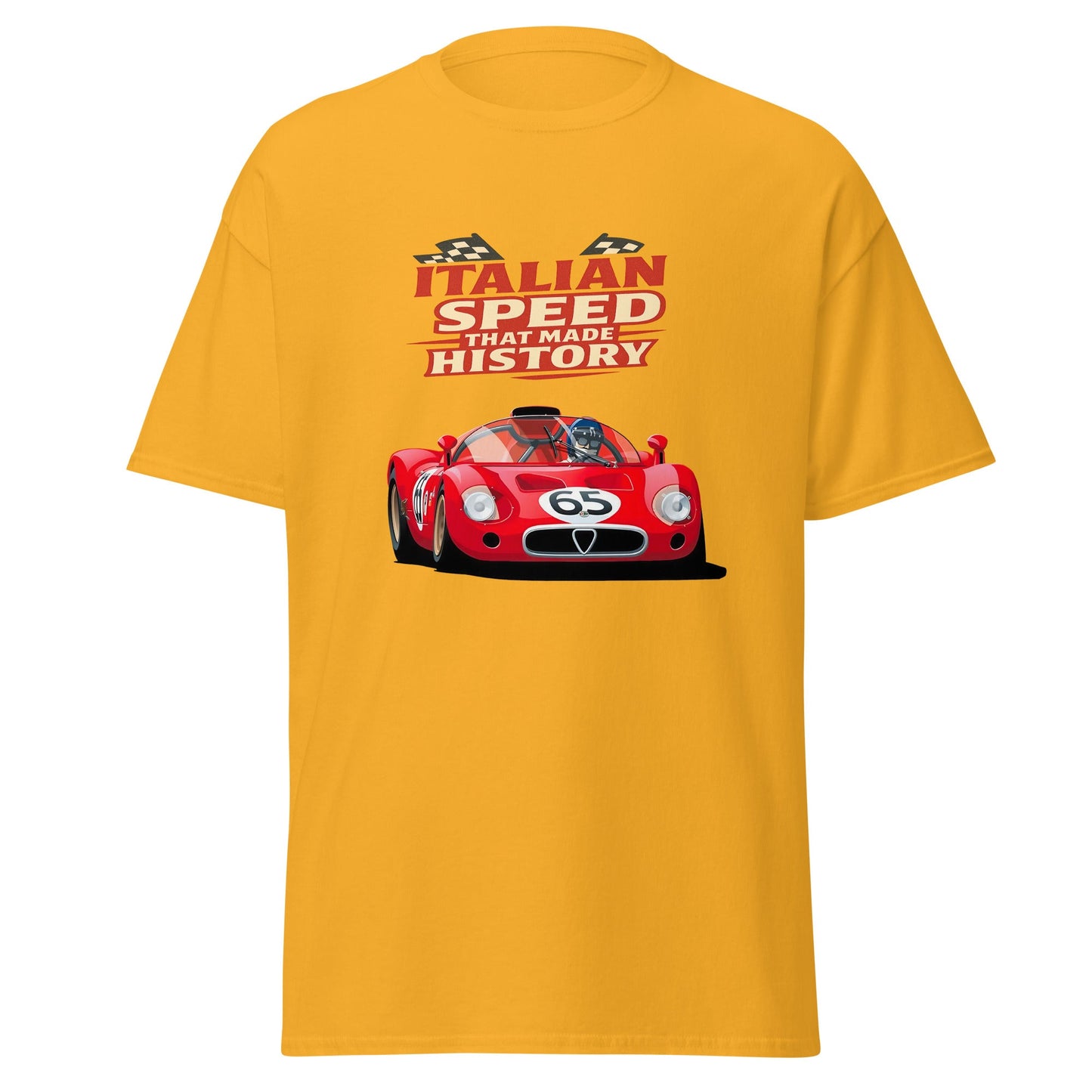 Maglietta Alfa Romeo Tipo 33 Stradale | T shirt Italian Speed Iconica