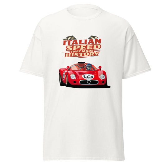 Maglietta Alfa Romeo Tipo 33 Stradale | T shirt Italian Speed Iconica