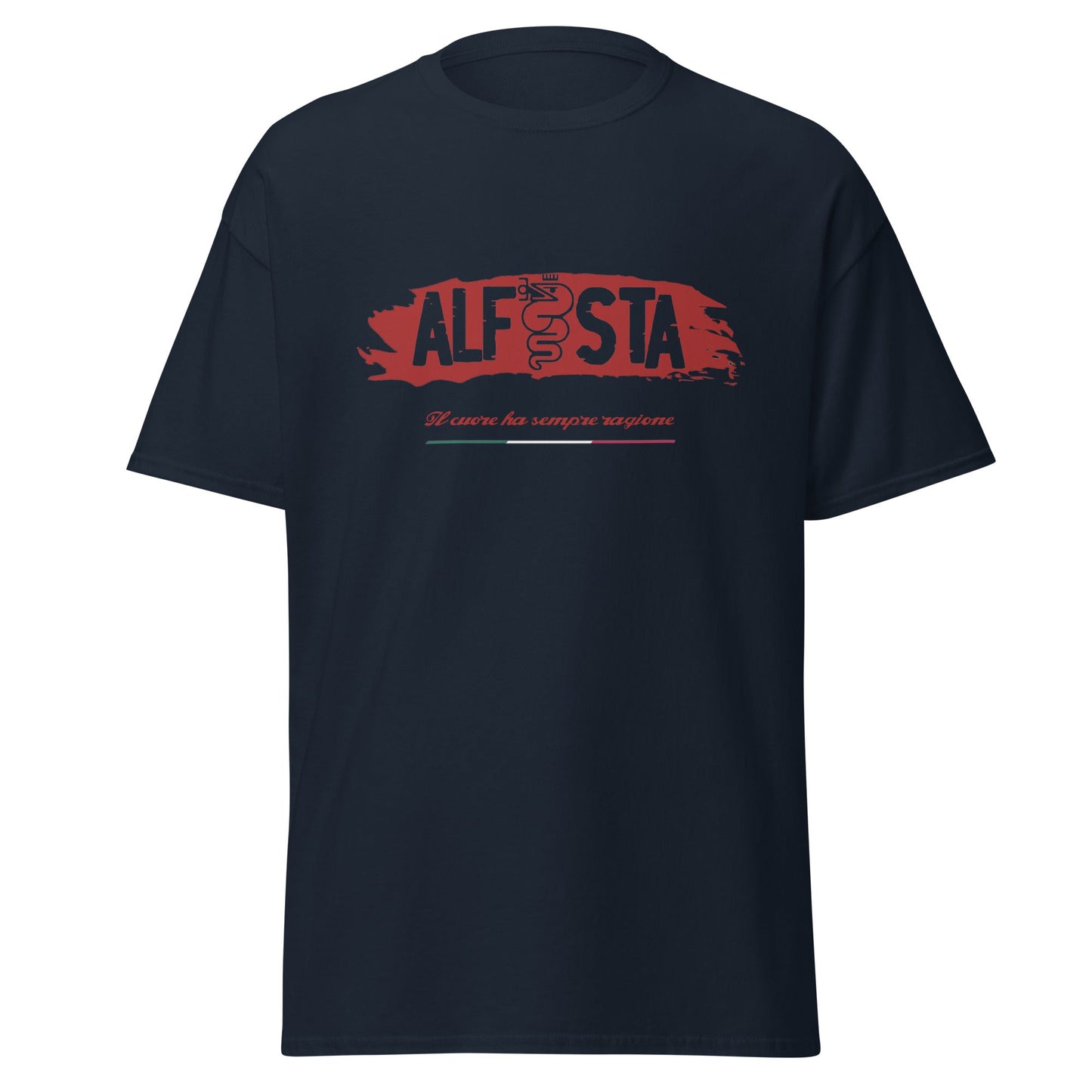 Maglietta Alfista – T-Shirt Stile Alfa Romeo per Veri Appassionati