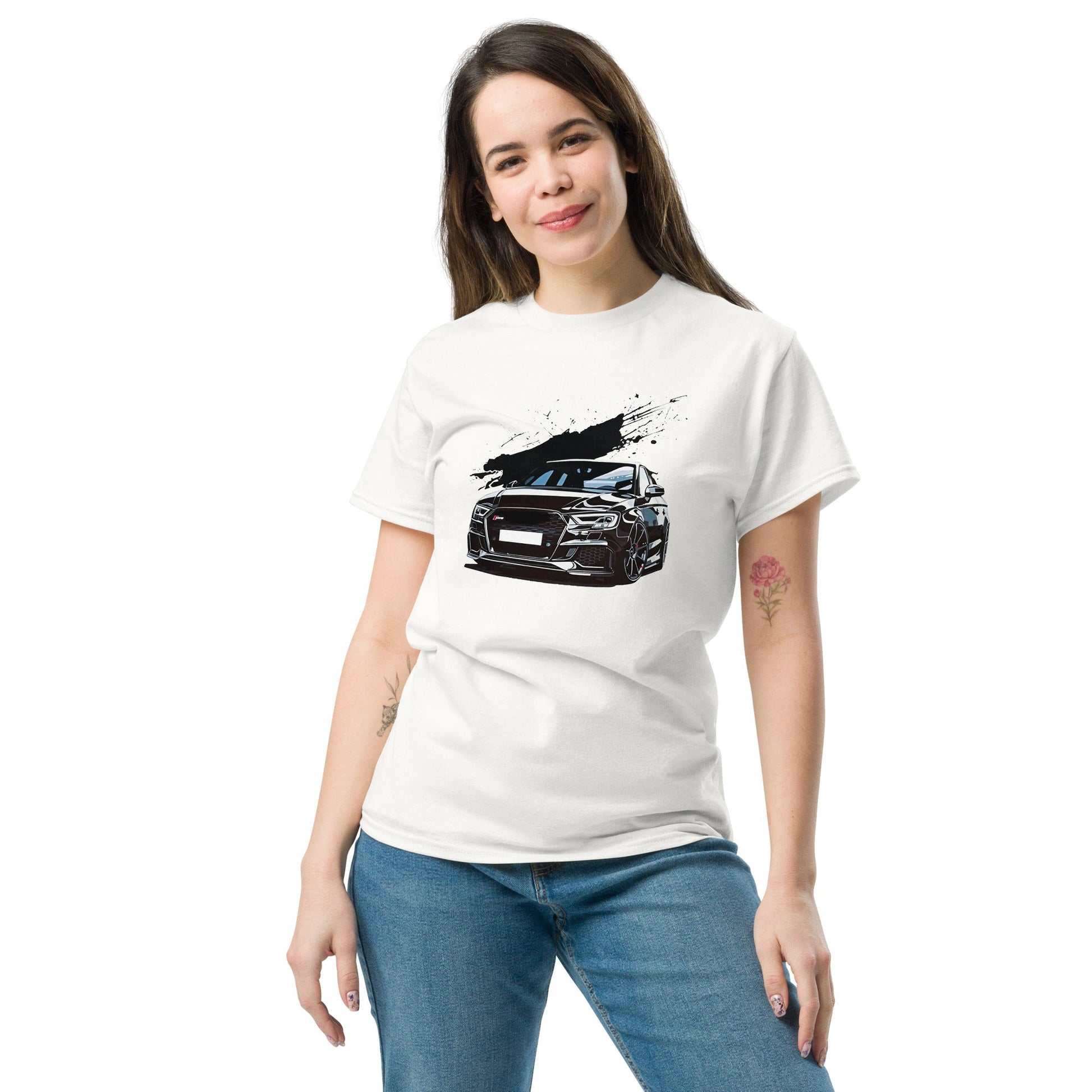 Maglietta Audi RS3 per veri fan – Stampa artistica esclusiva