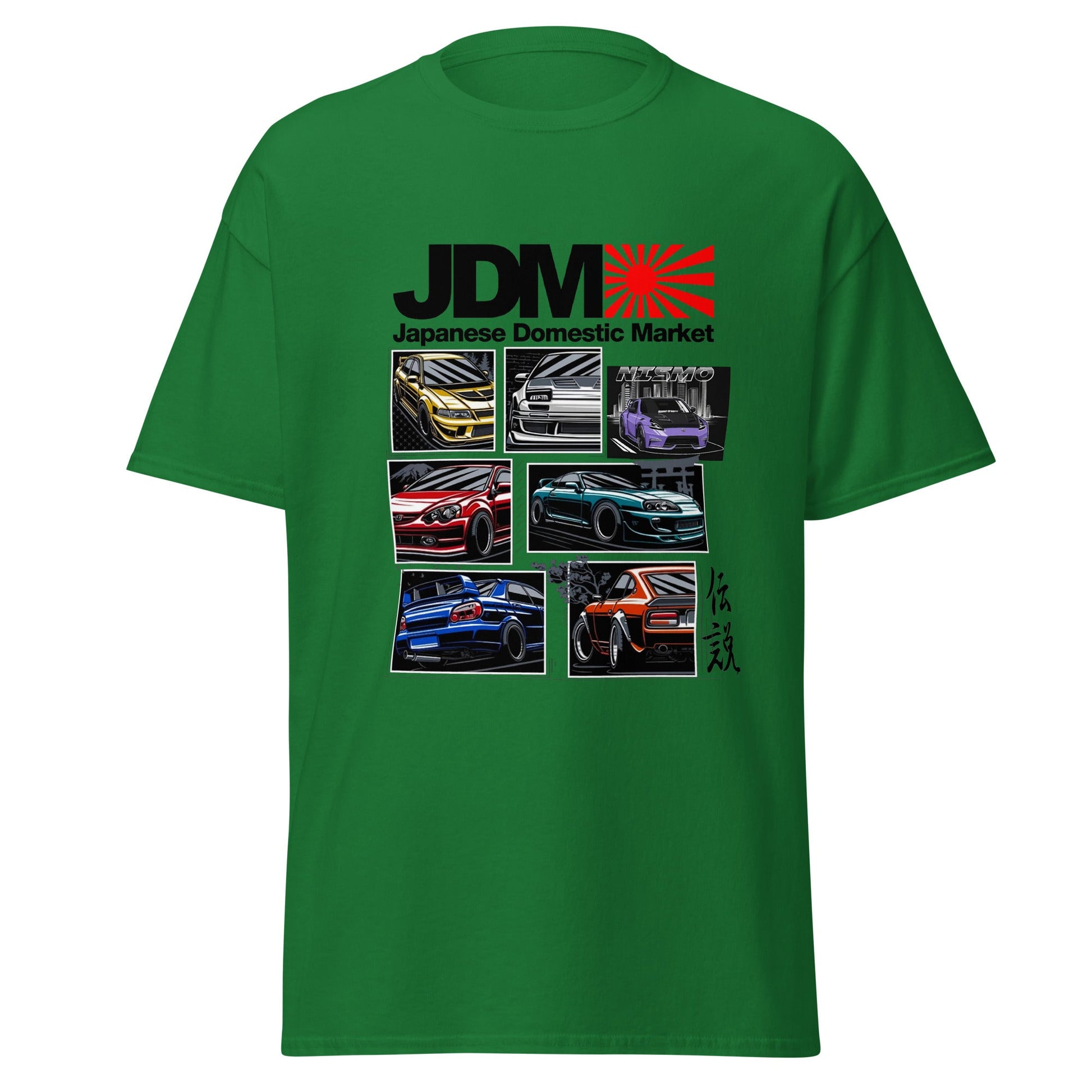 Maglietta JDM - T-shirt dedicata ai fan delle auto giapponesi iconiche