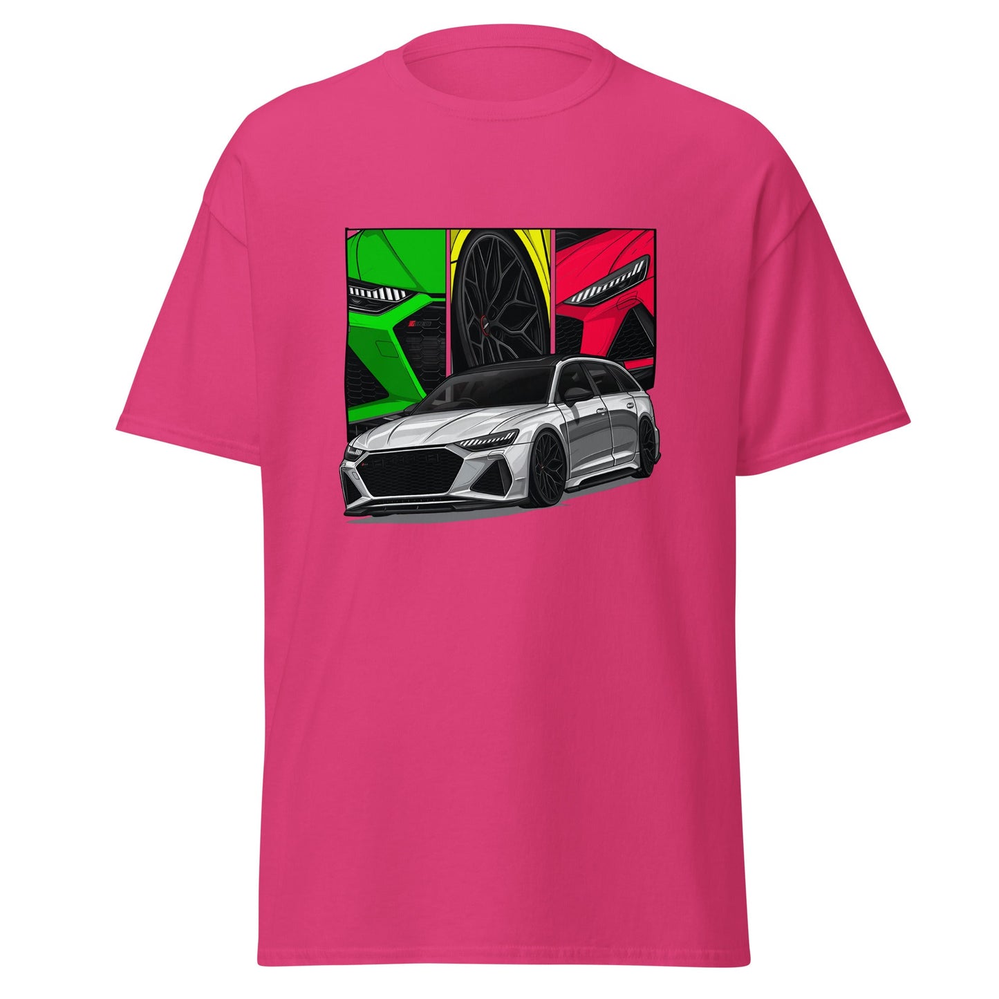 Maglietta RS6 per veri fan – Stile unico e passione per le auto
