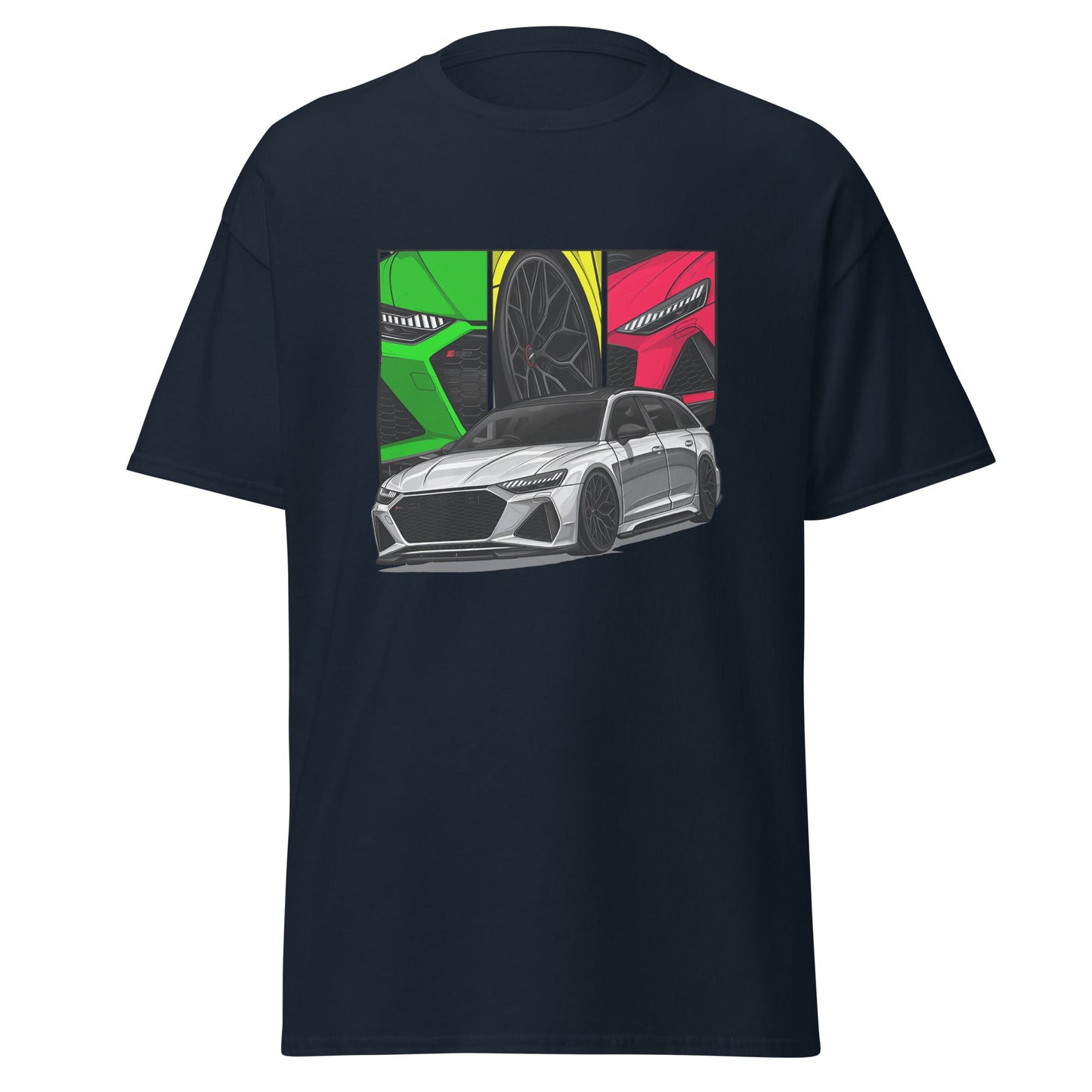 Maglietta RS6 per veri fan – Stile unico e passione per le auto