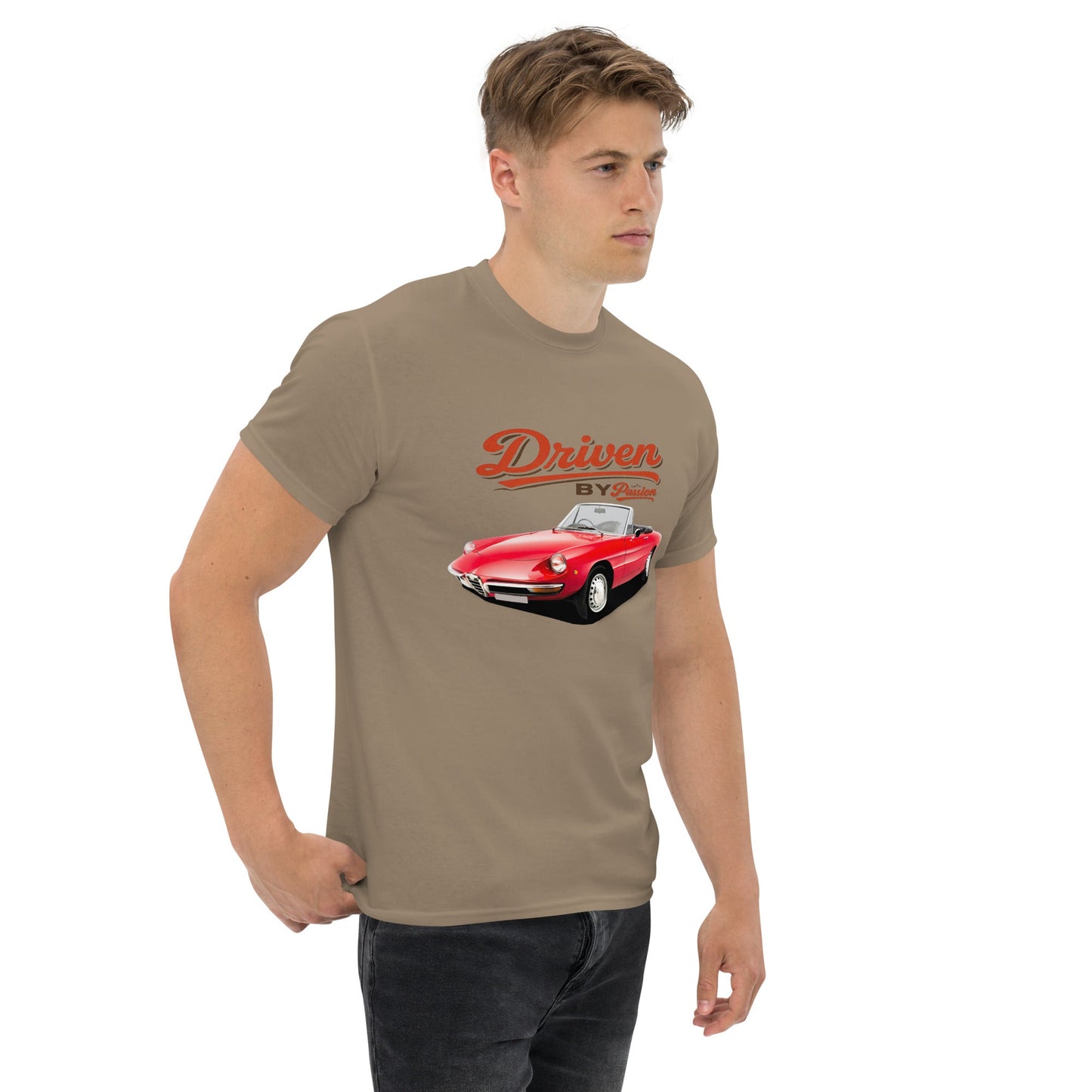 Maglietta Spider Duetto Alfa Romeo T shirt Stile Italiano