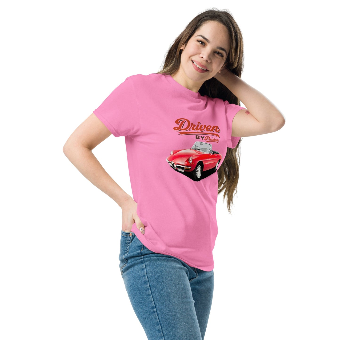 Maglietta Spider Duetto Alfa Romeo T shirt Stile Italiano