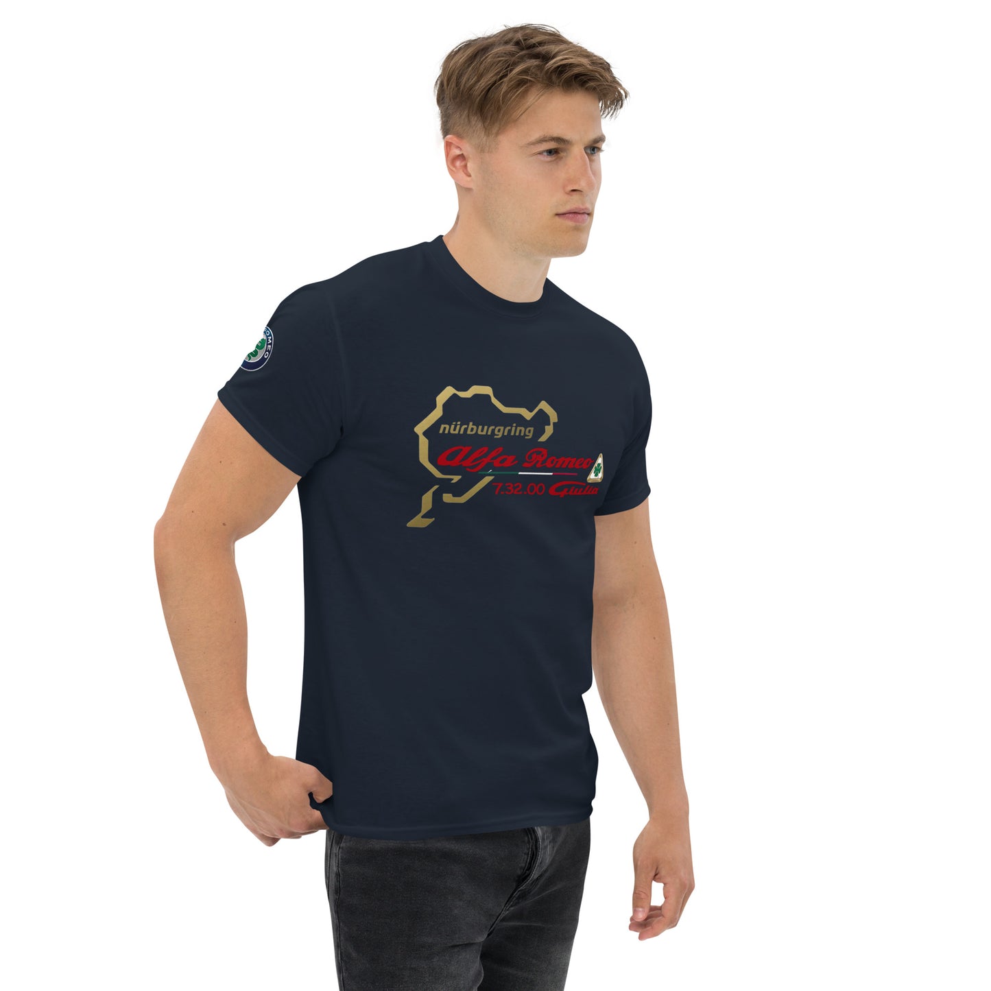 T-shirt Alfa Romeo record Nurburgring Giulia Quadrifoglio