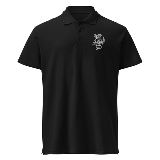 Polo con ricamo Biscione Alfista per appassionati Alfa Romeo – Stile e passione