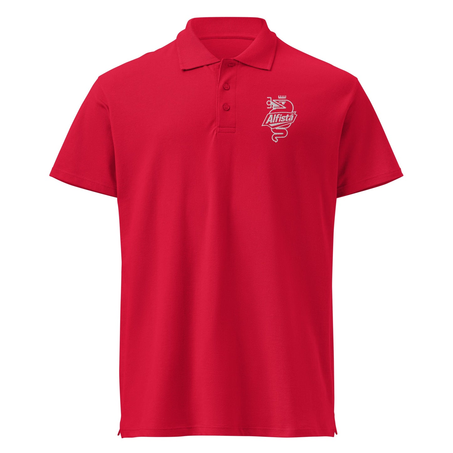 Polo con ricamo Biscione Alfista per appassionati Alfa Romeo – Stile e passione