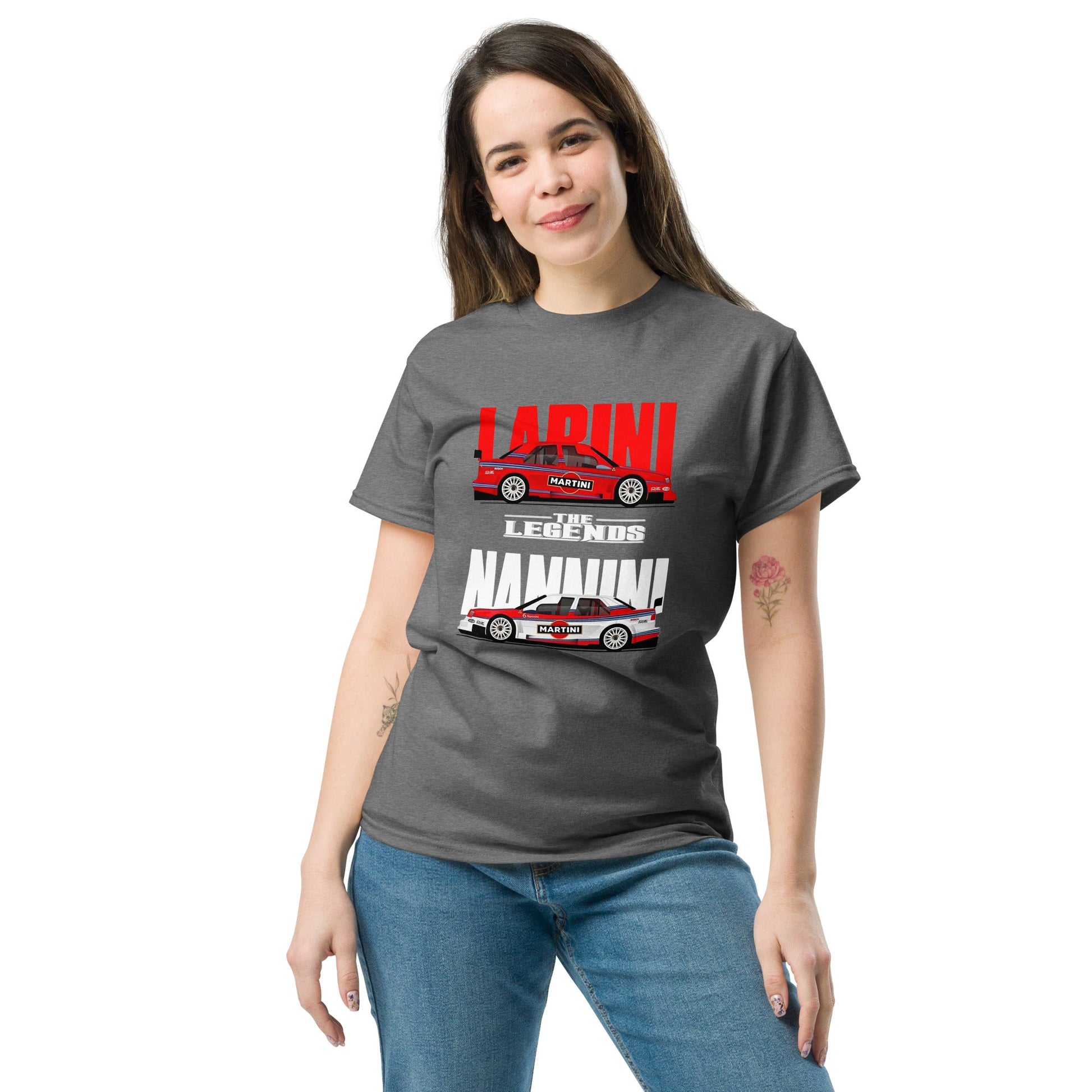 T shirt Alfa Romeo 155 v6 tdm Larini Nannini
