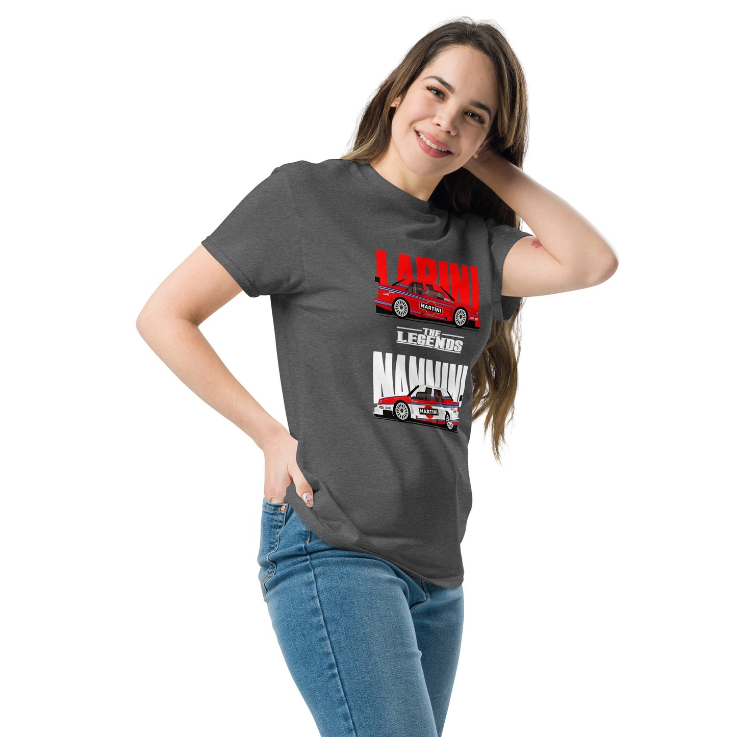 T shirt Alfa Romeo 155 v6 tdm Larini Nannini