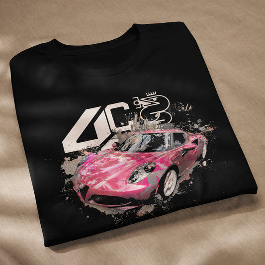 T-shirt Alfa Romeo 4c