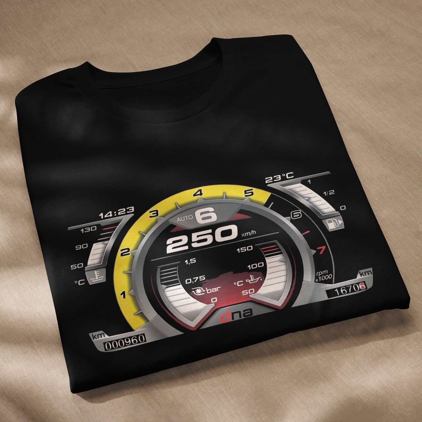 T-shirt Alfa Romeo 4c quadro strumenti