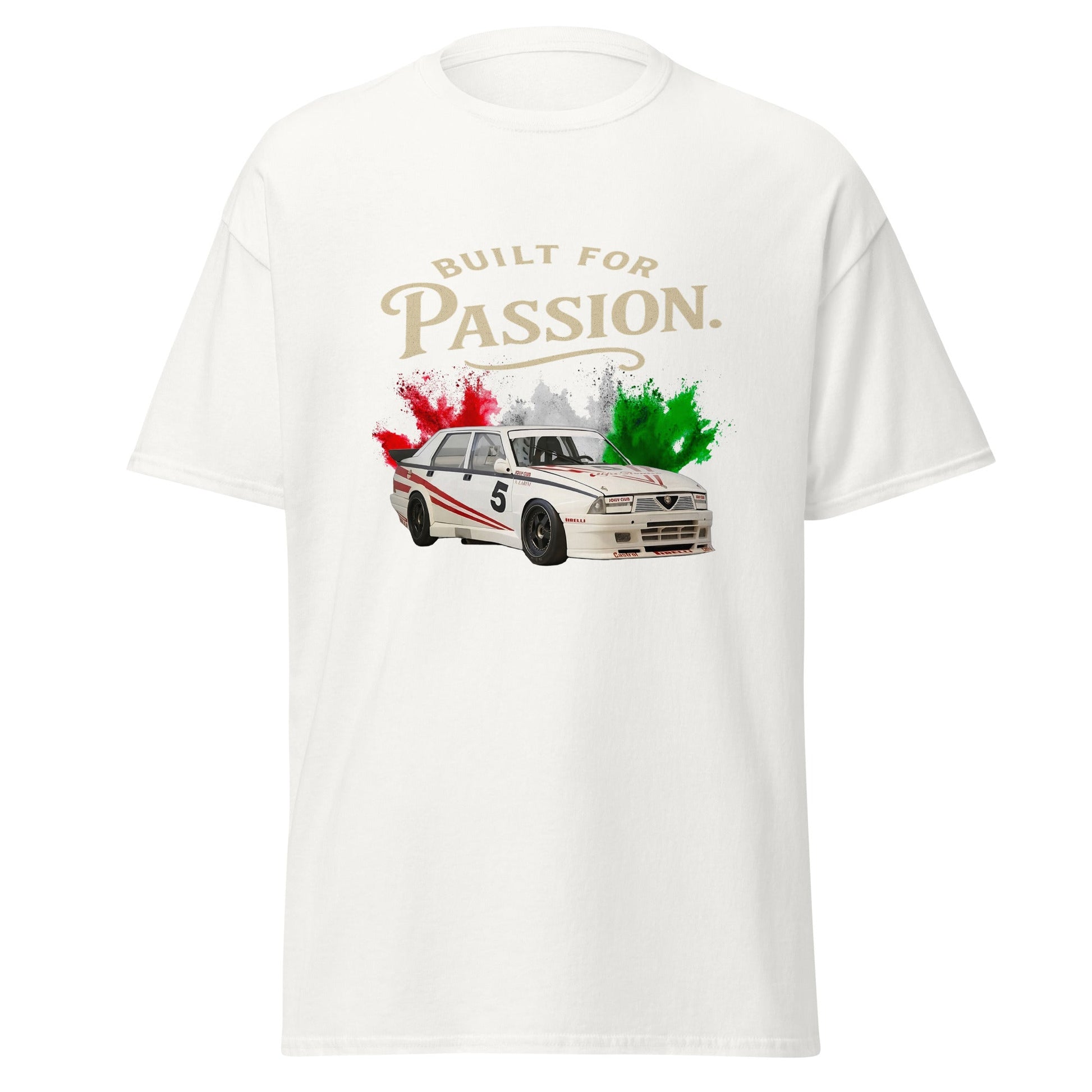 T-shirt Alfa Romeo 75 Built for passion