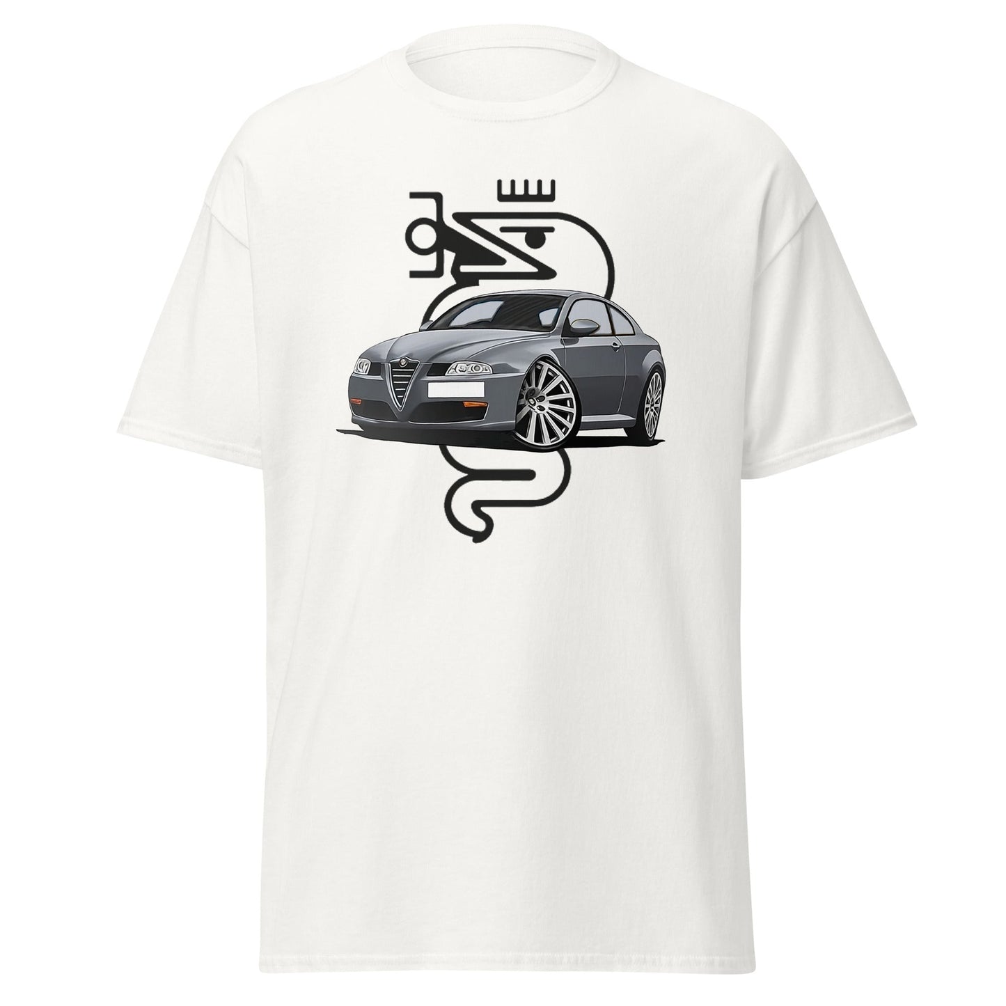 T-shirt Alfa Romeo Gt - Bianco / S - maglietta