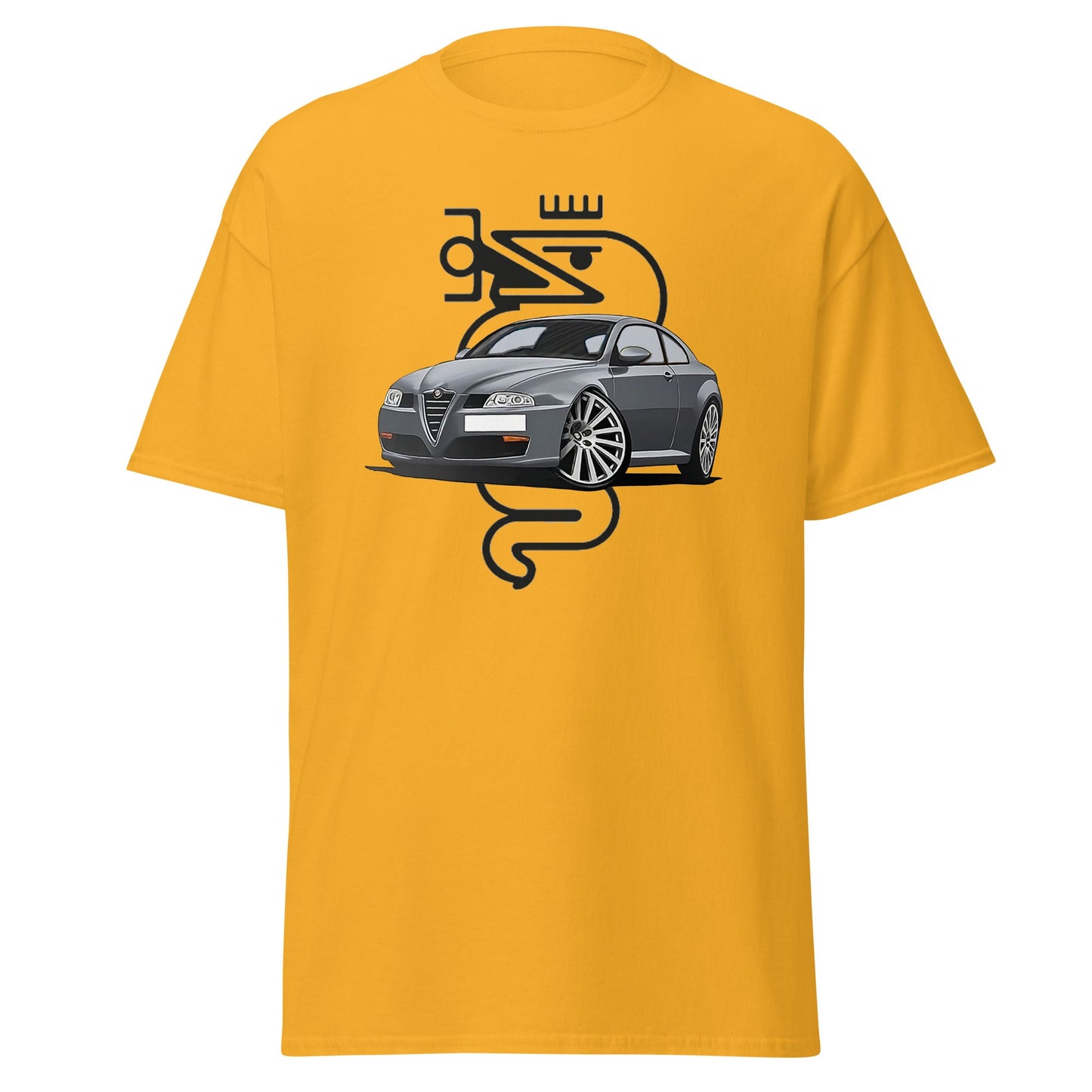 T-shirt Alfa Romeo Gt - Oro / S - maglietta