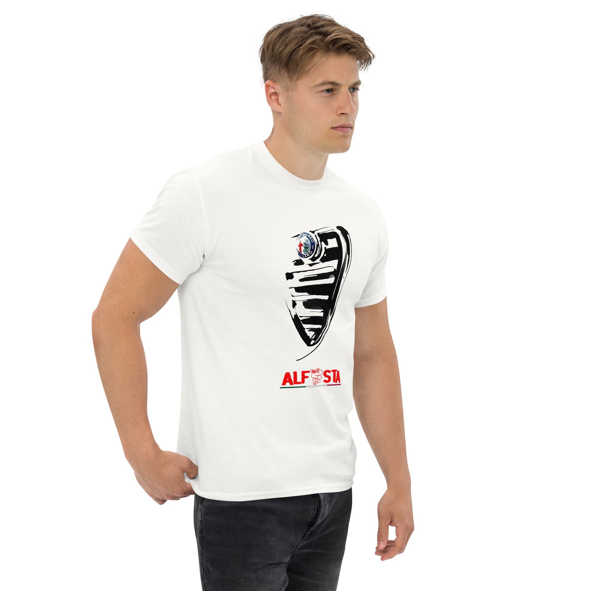 T-shirt Alfa Romeo Trilobo Scudo Alfa logo Alfista