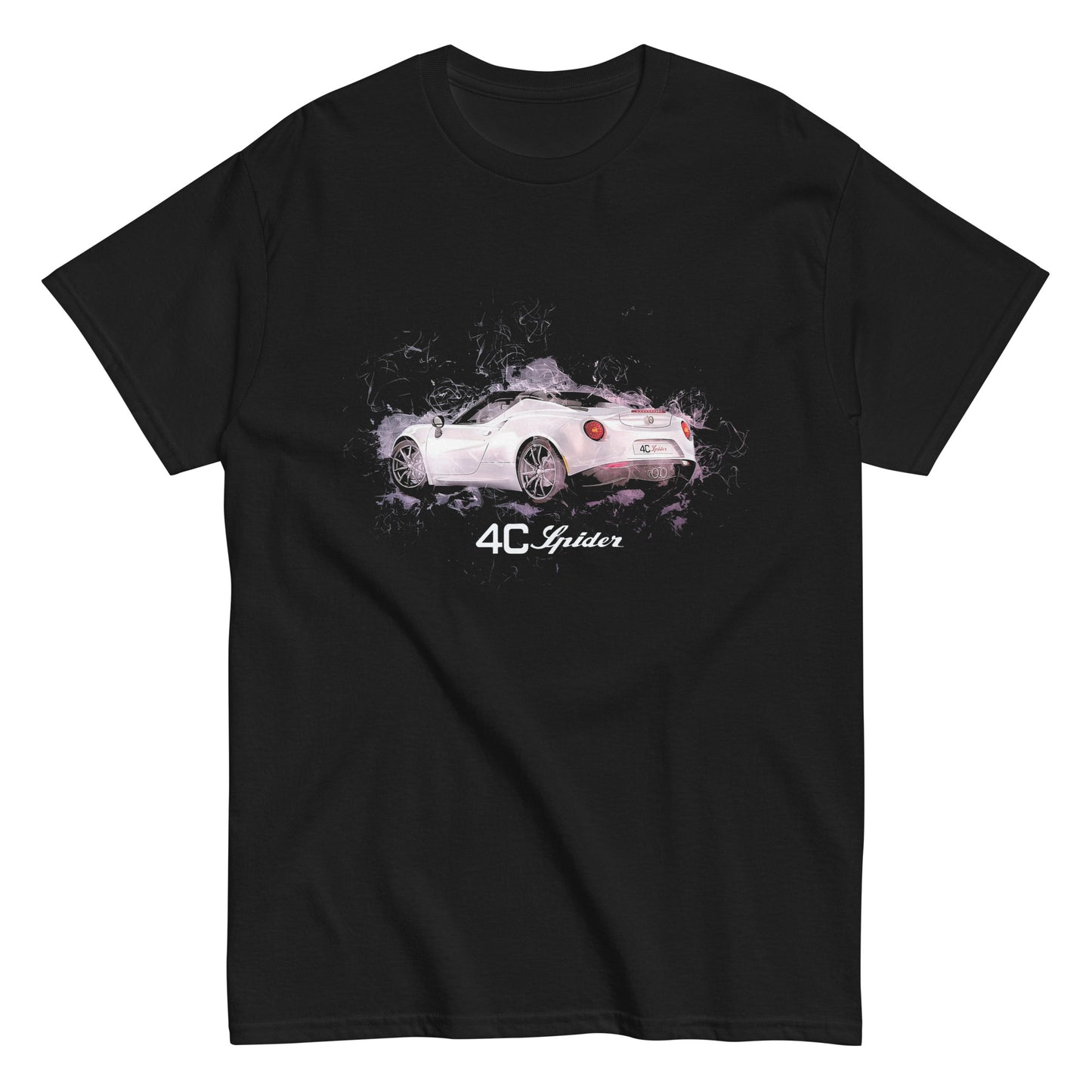 t-shirt alfa romeo 4c spider