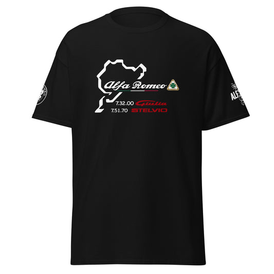 t-shirt alfa romeo record nurburgring