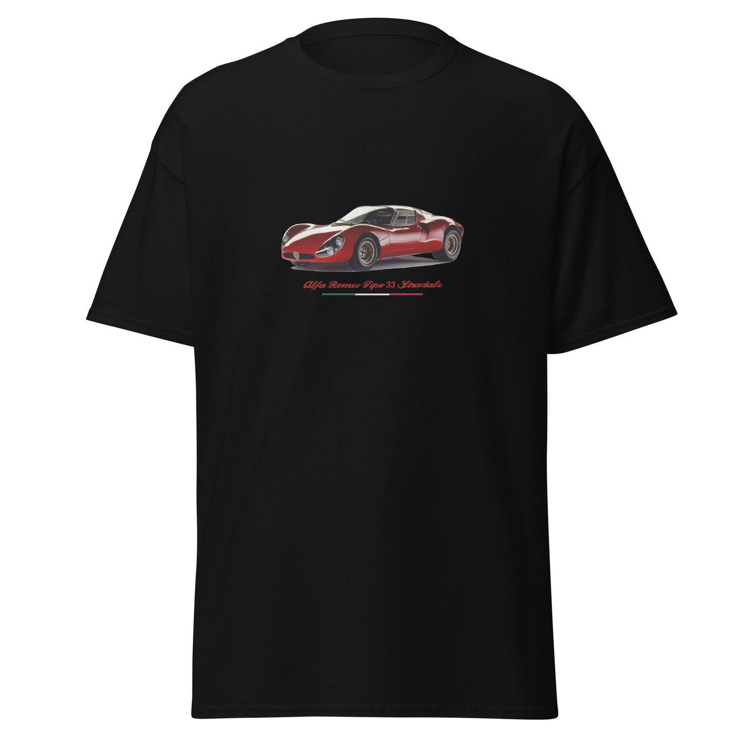 Alfa Romeo 33 Stradale altes Auto-T-Shirt