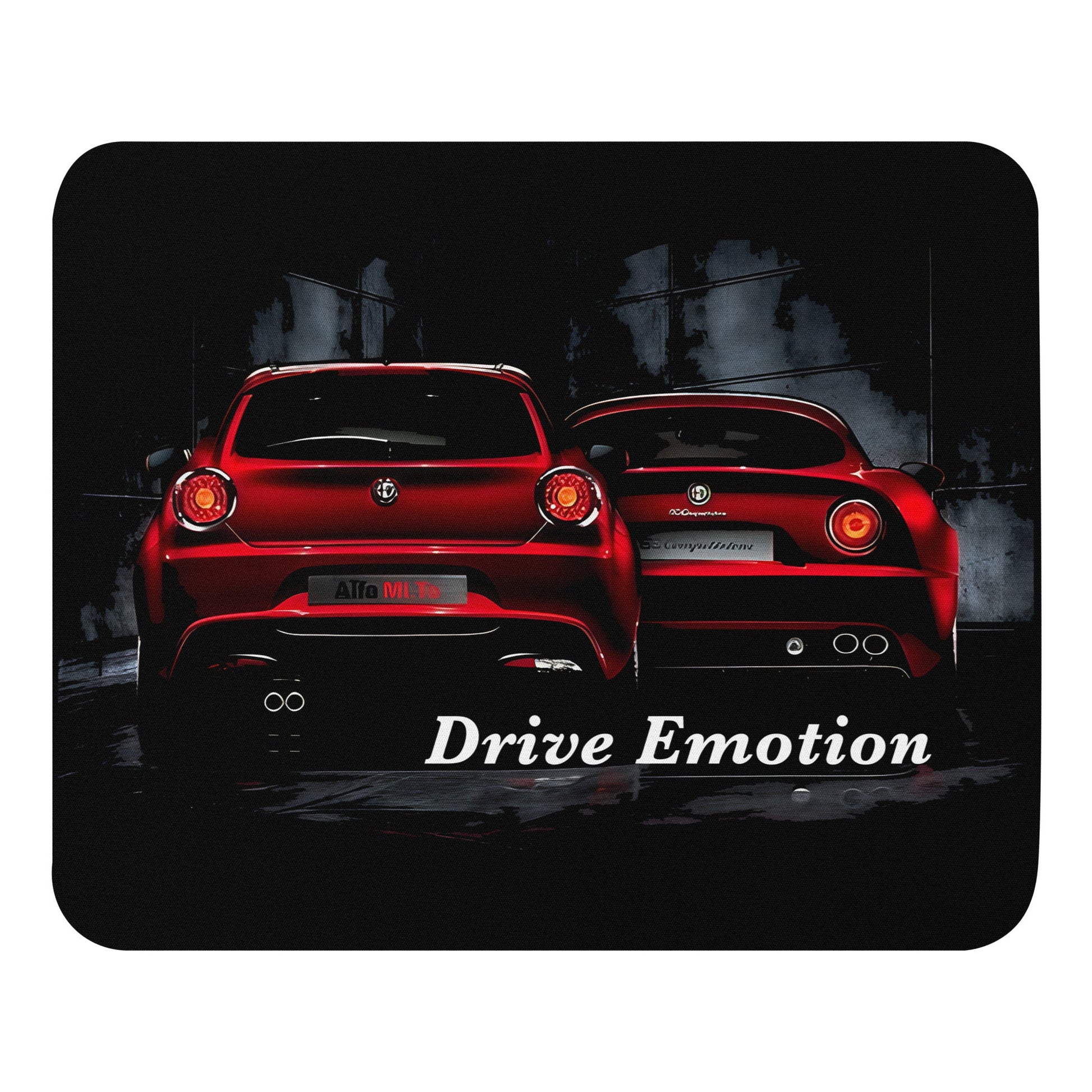 Tappetino Mouse Alfa Romeo Mito e 8C Drive Emotion – Design Sportivo ed Elegante