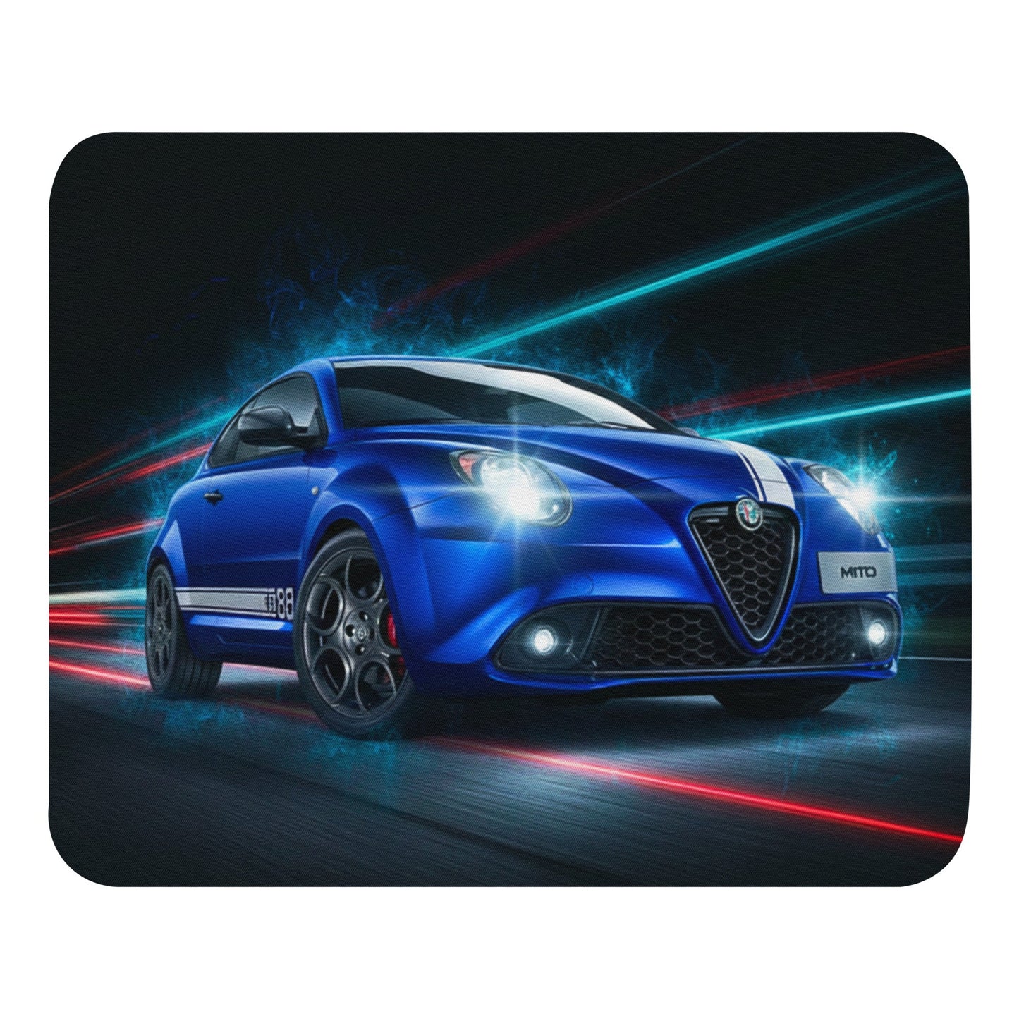 Tappetino Mouse Alfa Romeo MiTo | Mouse Pad Design Esclusivo Per Appassionati