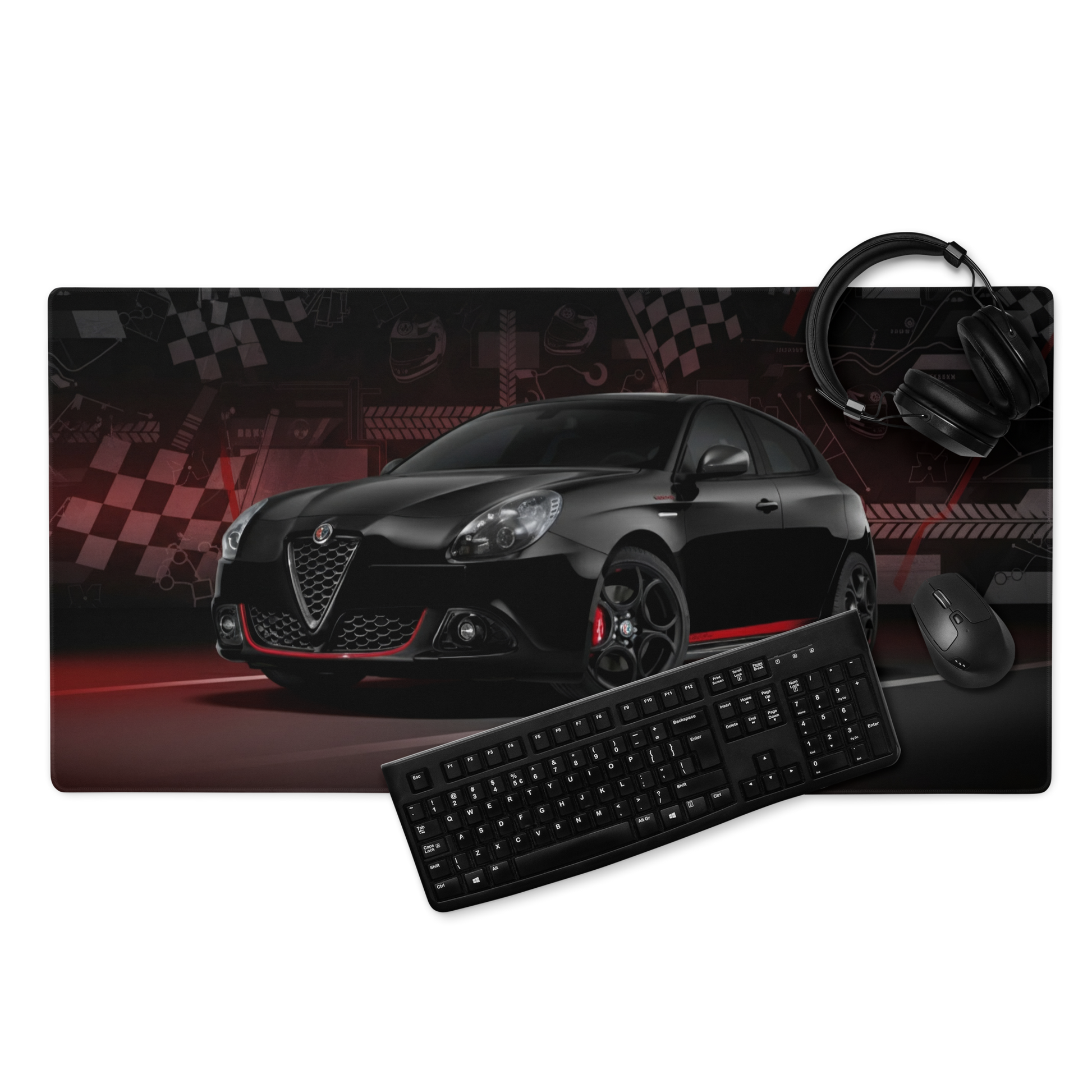 Tappetino Mouse Gaming Pad Alfa Romeo Giulietta Veloce | Perfetto per il Gaming
