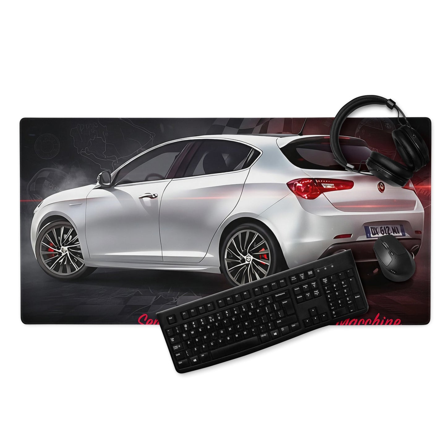 Tappetino Mouse Gaming Pad per Appassionati Alfa Romeo Giulietta
