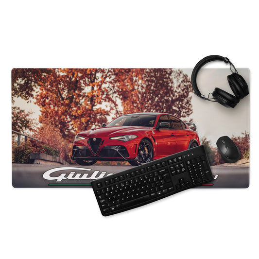 tappetino mouse da scrivania alfa romeo giulia gtam