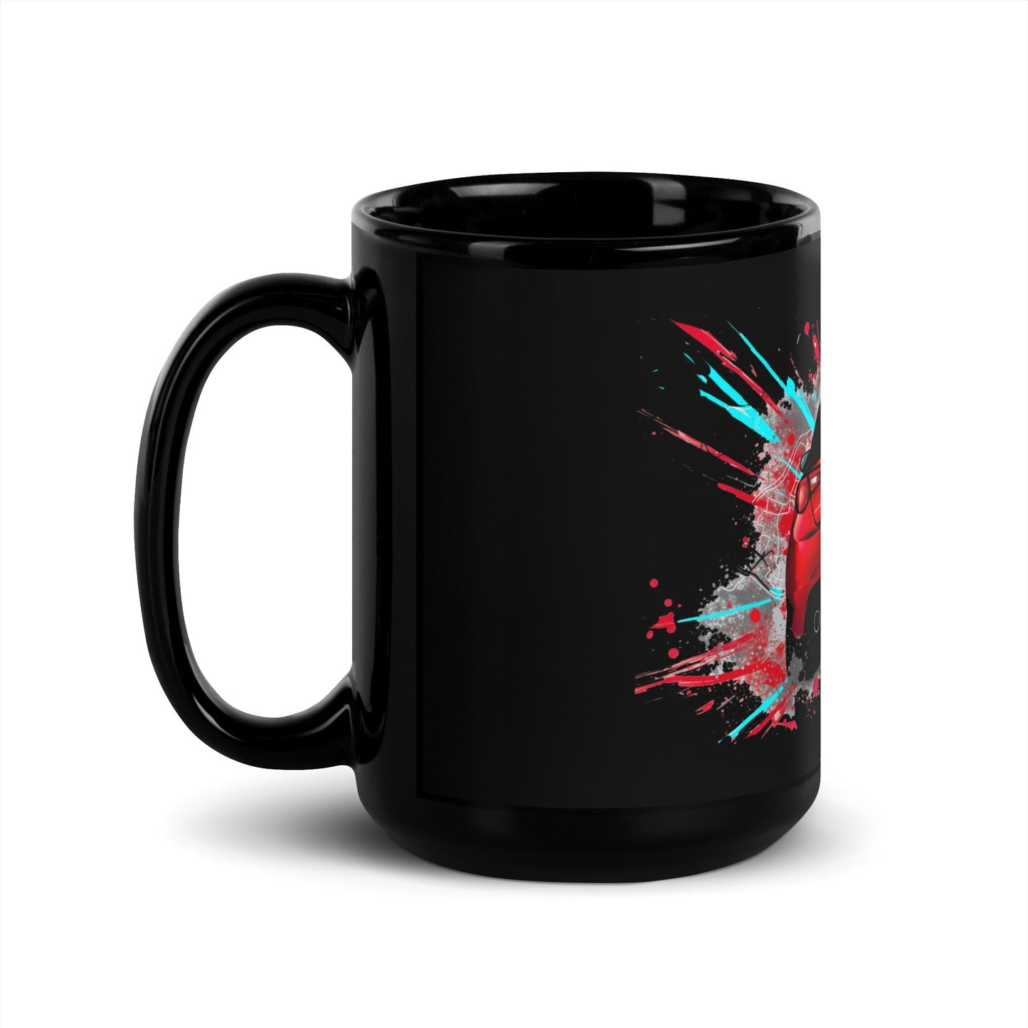 Tazza da tè personalizzata Alfa Romeo Giulietta Quadrifoglio Verde | Idea regalo per appassionati