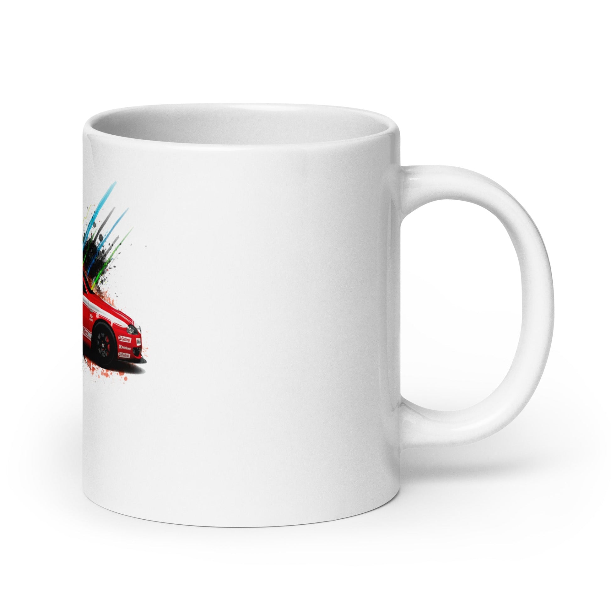 Tazza personalizzata da tè e caffè per amanti dell’Alfa Romeo 147 Blackline