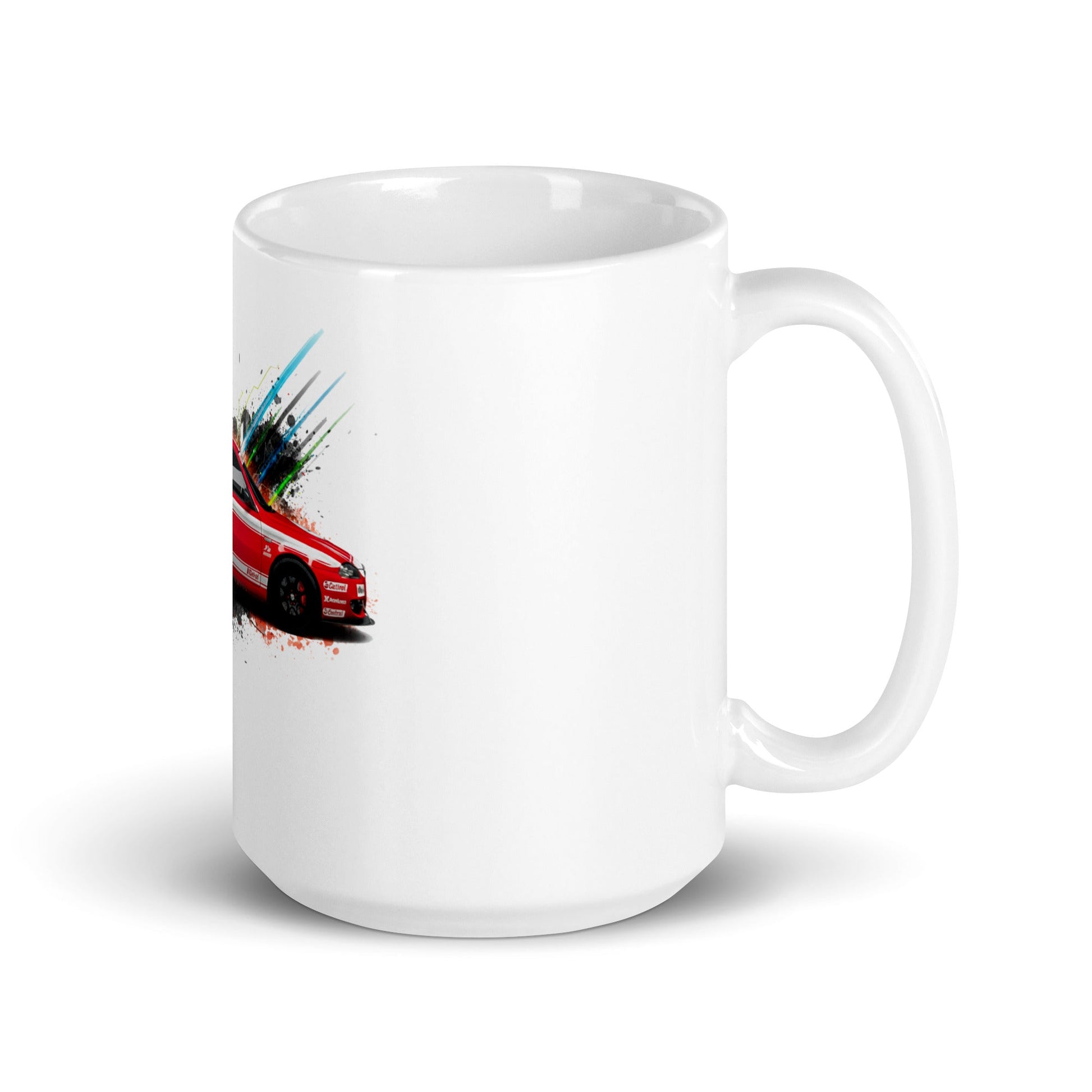 Tazza personalizzata da tè e caffè per amanti dell’Alfa Romeo 147 Blackline
