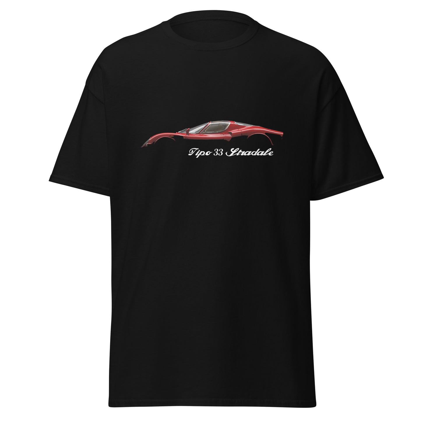 T-shirt Alfa Romeo 33 Stradale profilo - S - maglietta