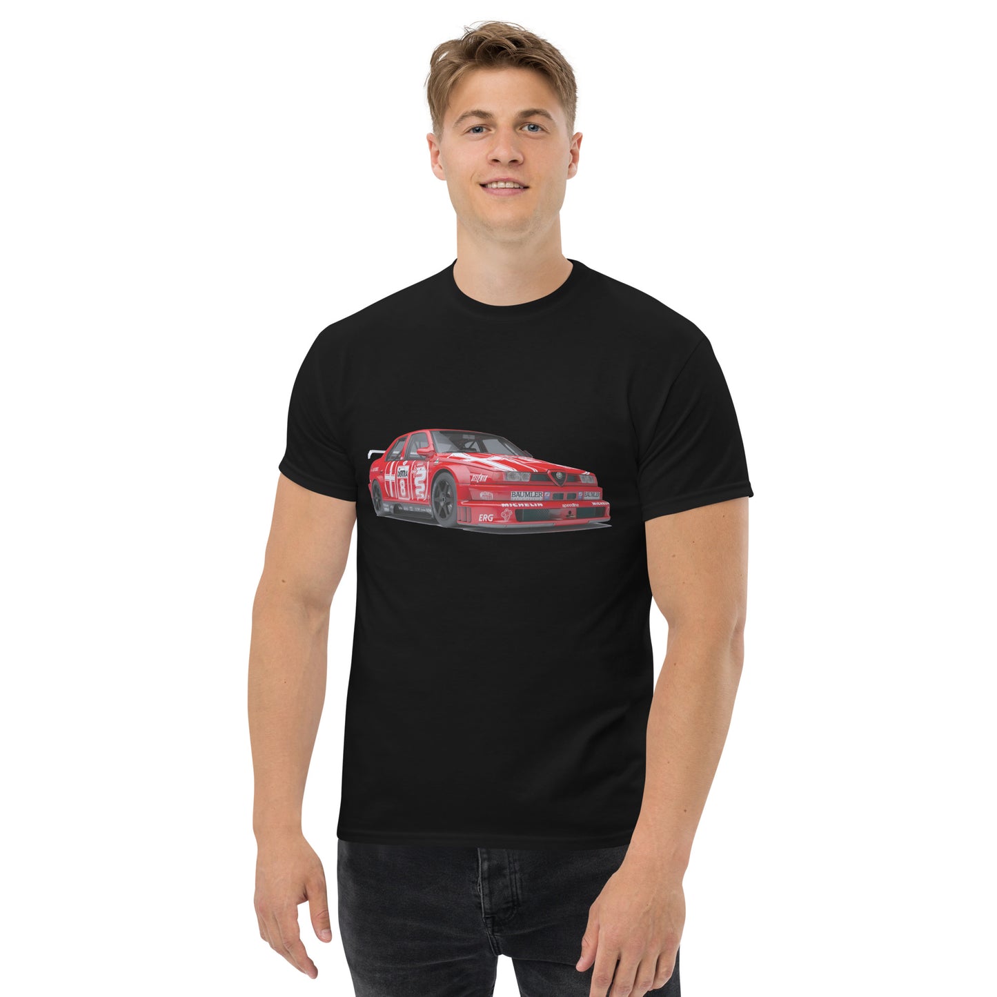 T-shirt Alfa Romeo 155 v6 dtm - maglietta