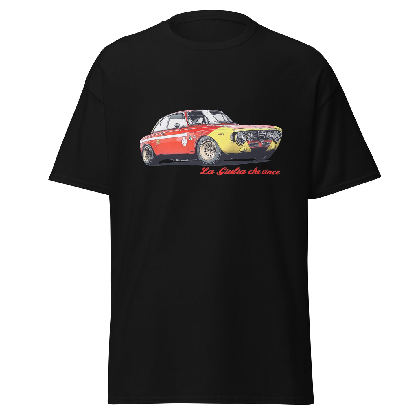 T-shirt Alfa Romeo Giulia Gt Junior historic car vintage - maglietta